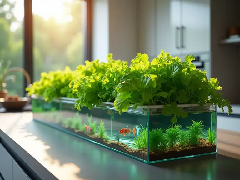 Aquaponia: Horta e Peixes Juntos para um Lar Mais Sustentável