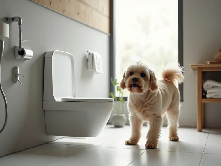 {'title': 'Banheiro Inteligente para Cães: Menos Bagunça, Mais Conforto Total'} o'}