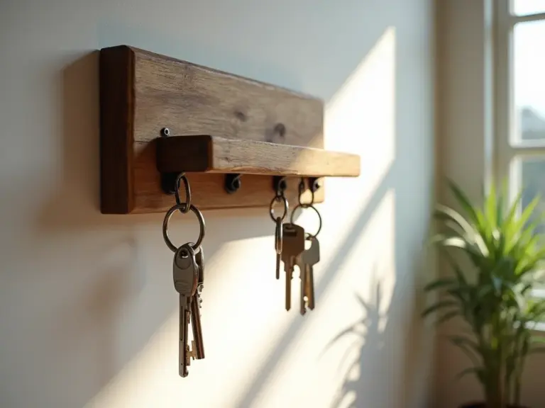 Como Fazer Porta-Chaves de Parede: Guia Rápido e Fácil Como Fazer Porta-Chaves de Parede: Guia Rápido e Fácil