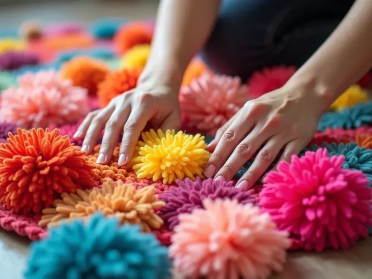 Como Fazer Tapete de Pompom: Guia Passo a Passo Fácil e Rápido Como Fazer Tapete de Pompom: Guia Passo a Passo Fácil e Rápido