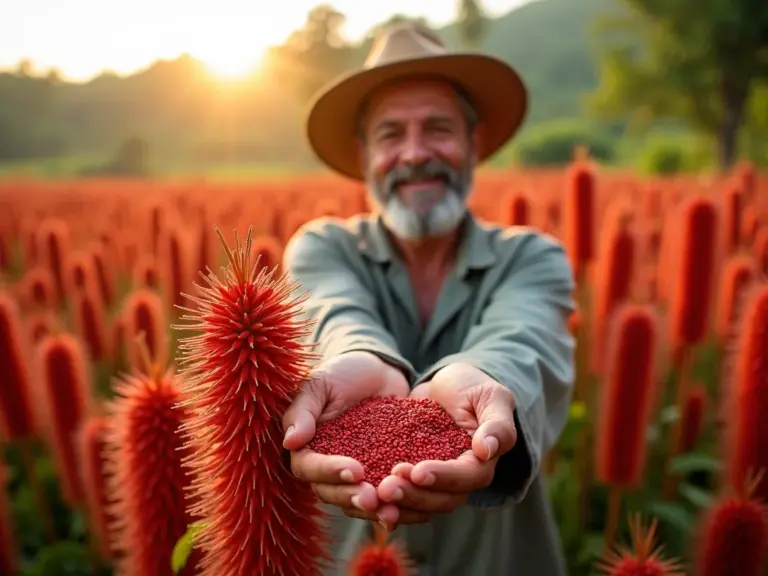 Cultivo de Urucum: Guia Completo para Lucrar em 2026 com Pigmento Ouro Vermelho