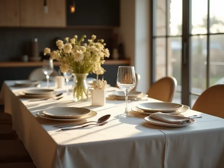 Decoração de Mesa de Jantar Simples: Ideias Criativas e Elegantes Decoração de Mesa de Jantar Simples: Ideias Criativas e Elegantes