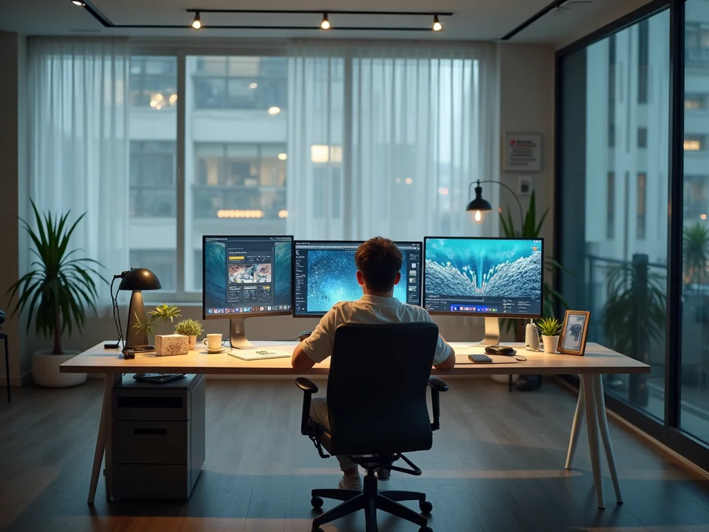 Home Office Produtivo em 2026: 7 Truques Que Funcionam Home Office Produtivo em 2026: 7 Truques Que Funcionam