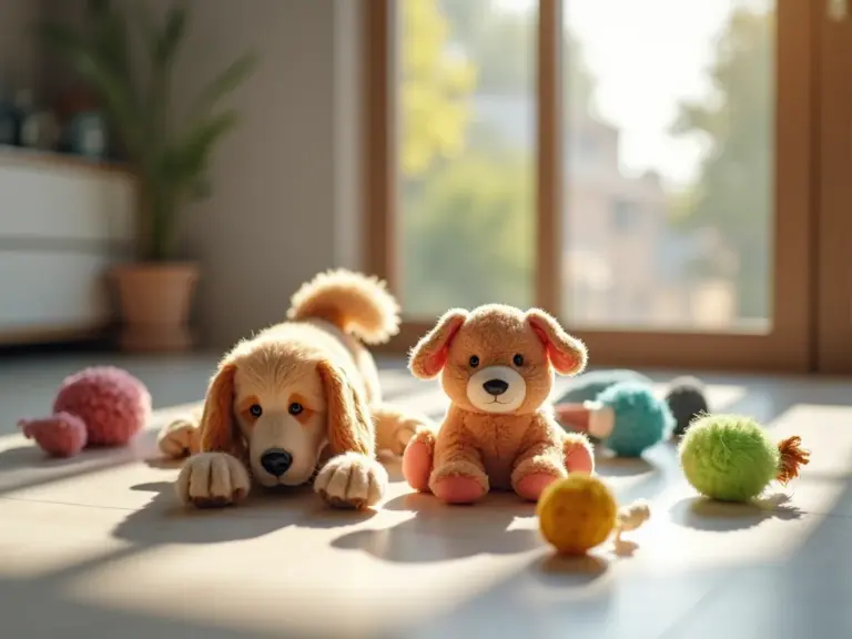 Pelúcias Divertidas para Cachorros: Brinquedos Seguros e Duráveis