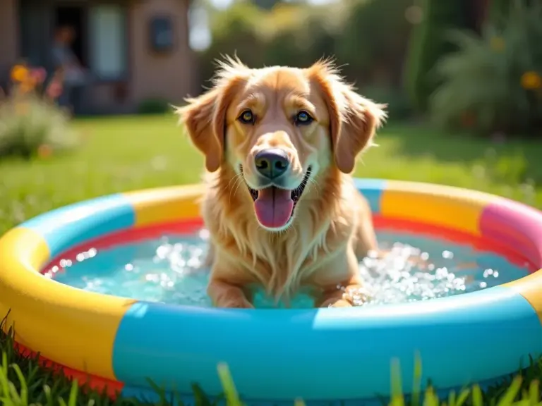 Piscininha para Cachorro: Alívio e Diversão no Calor!