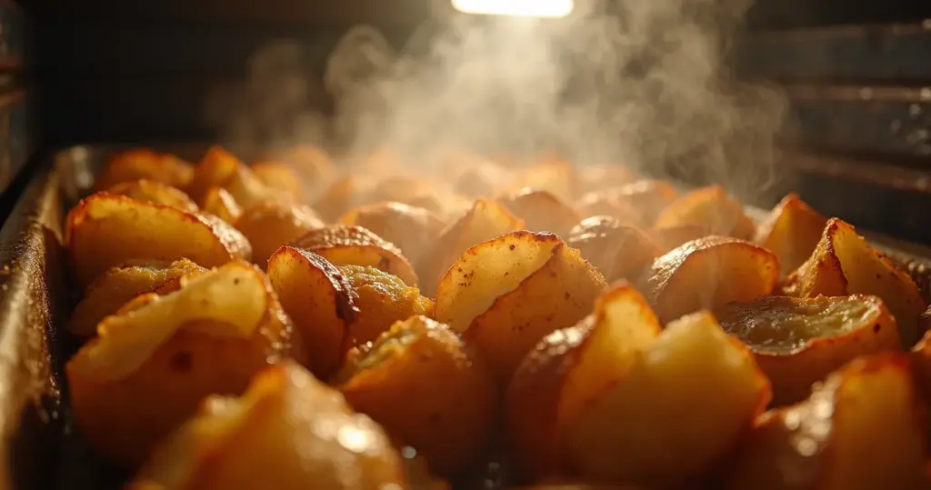 Batatas Assadas No Forno: O Segredo da Crocância Revelado! Batatas Assadas No Forno: O Segredo da Crocância Revelado!