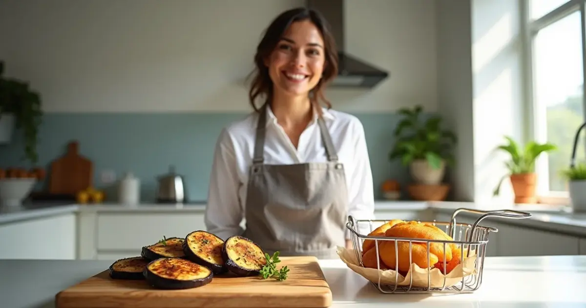 Berinjela Assada ou Frita: Qual é Realmente a Melhor para Sua Dieta? Berinjela Assada ou Frita: Qual é Realmente a Melhor para Sua Dieta?
