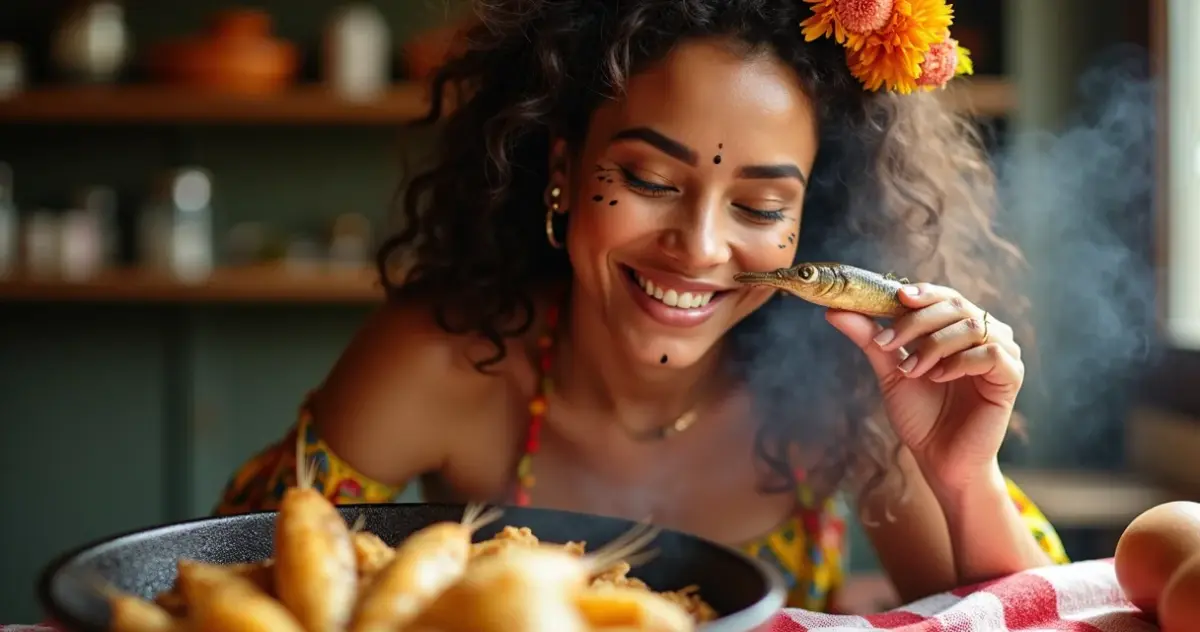 Como fazer sardinhas naturais maquiagem junina: crocante e dourada em 40min