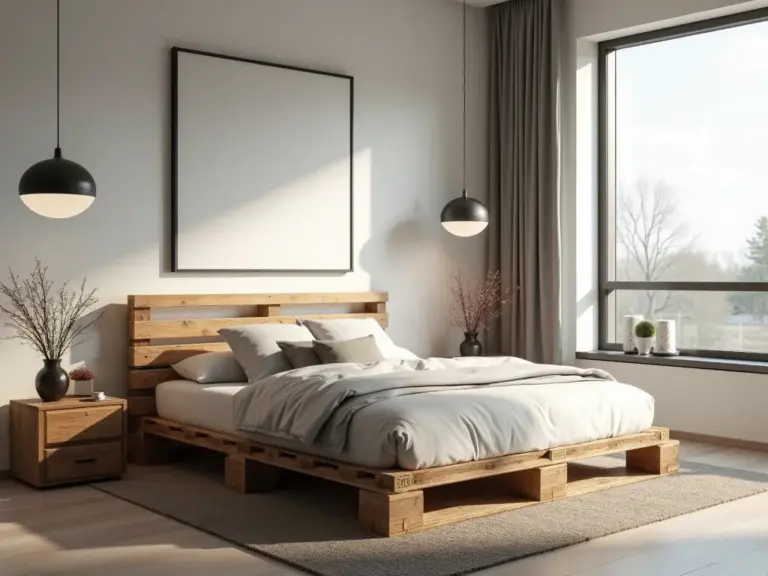 Cama de Pallet: Transforme Seu Quarto em 2026! Cama de Pallet: Transforme Seu Quarto em 2026!