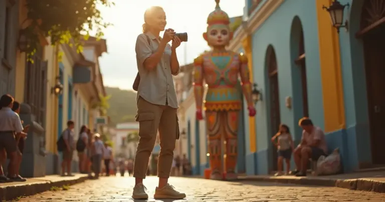Como fotografar bonecos gigantes Olinda com o ângulo que ninguém te conta