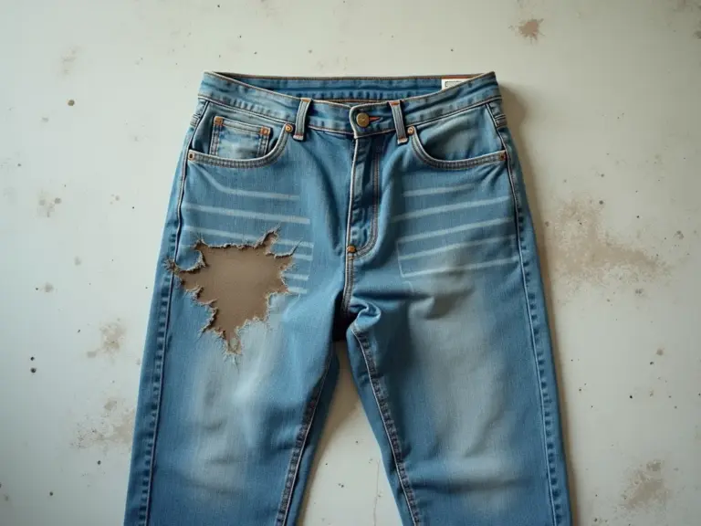 Mancha de Barro na Calça Jeans? Tire em Minutos!