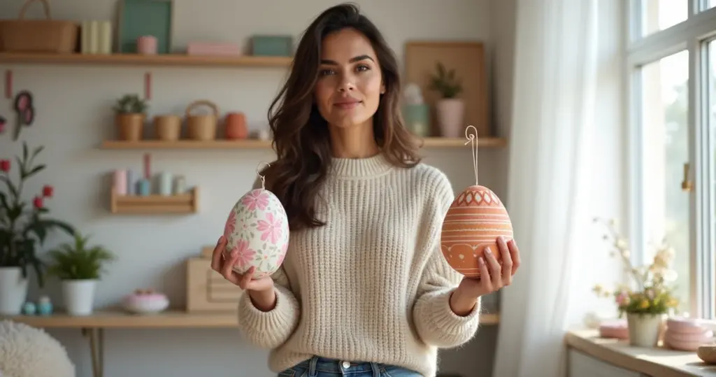 Enfeites Páscoa: Papel ou Feltro? A Escolha Que Define Seu Dinheiro Vai Valer a Pena