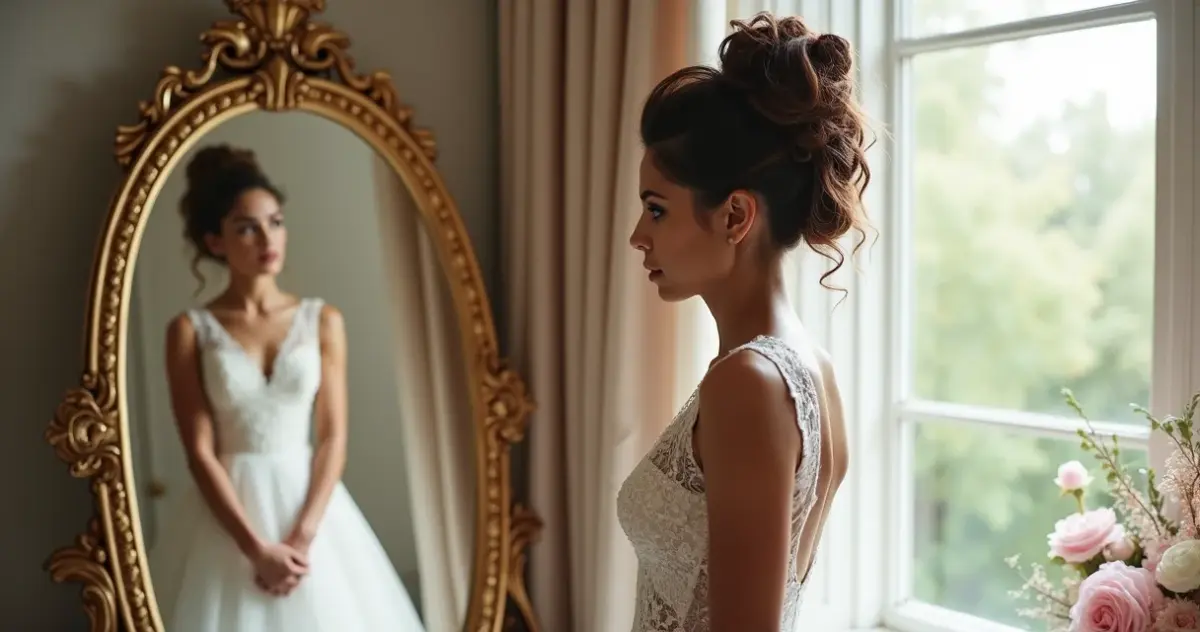 Erros penteado noiva baixinha: como evitar o efeito 'achatada' no altar