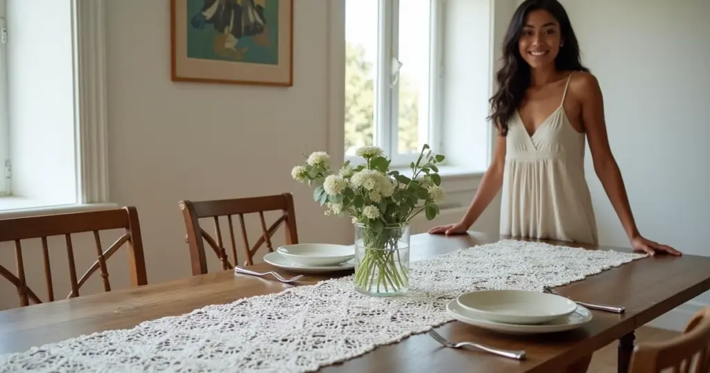 50 Ideias de Caminho de Mesa de Crochê para Sala de Jantar que Vão Transformar Seu Espaço 50 Ideias de Caminho de Mesa de Crochê para Sala de Jantar que Vão Transformar Seu Espaço