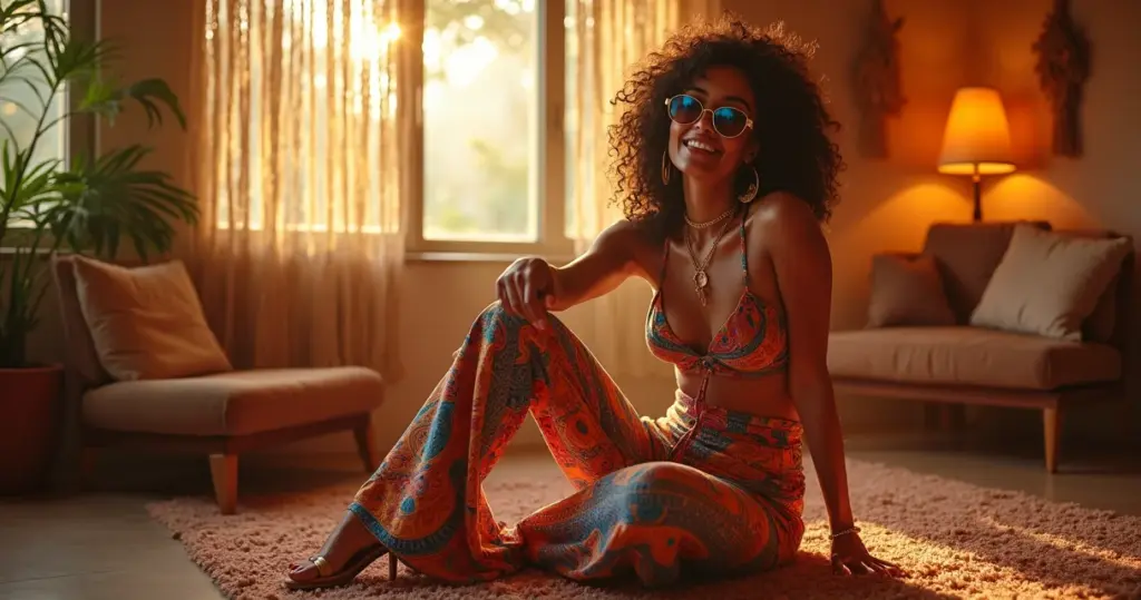 21 Ideias de Looks Anos 70 para Festa: Escolha Seu Estilo e Arrase