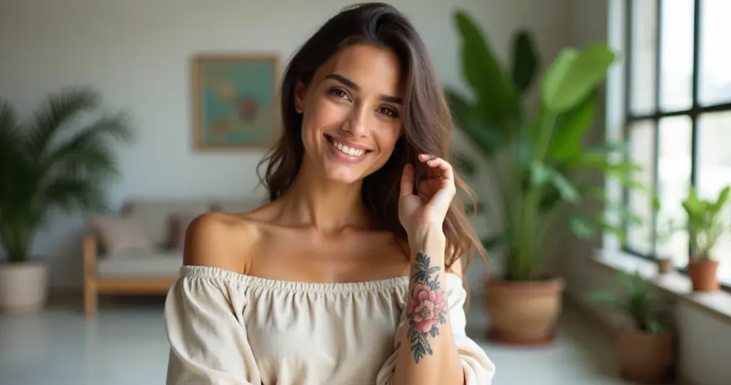 78 Ideias de Tatuagem Feminina Braço Delicada para Transformar Seu Visual