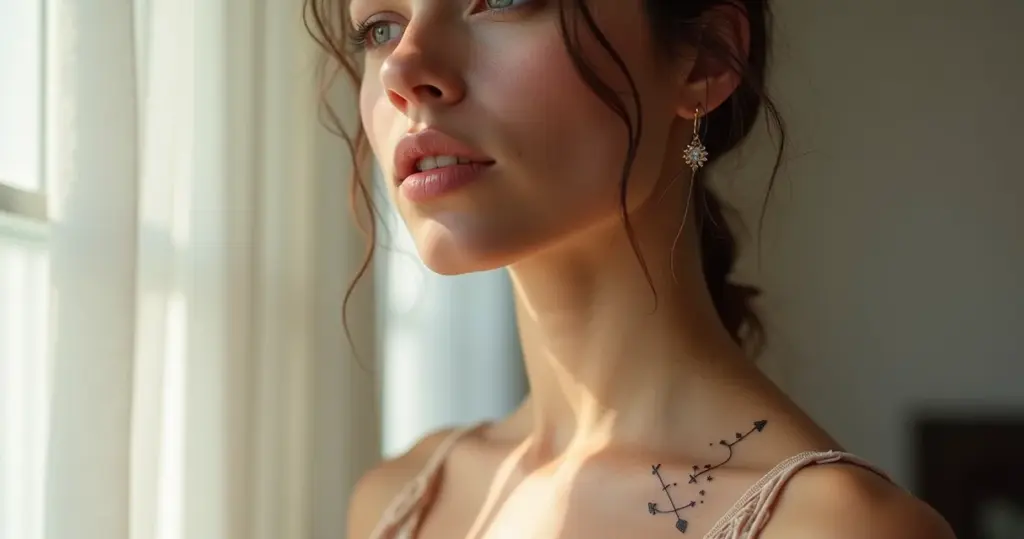 90 Ideias de Tatuagem Sagitário Feminina Delicada para 2026 90 Ideias de Tatuagem Sagitário Feminina Delicada para 2026