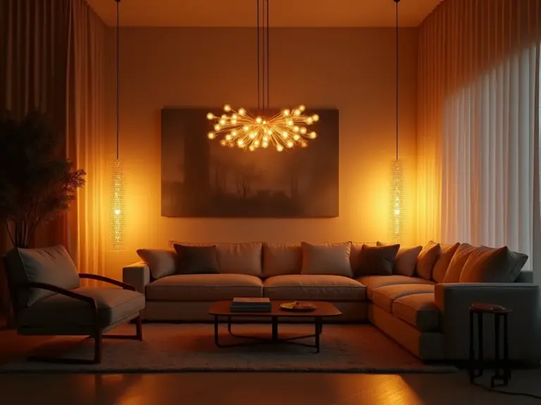 Sala de Estar: 5 Dicas de Iluminação Que Transformam o Ambiente Sala de Estar: 5 Dicas de Iluminação Que Transformam o Ambiente
