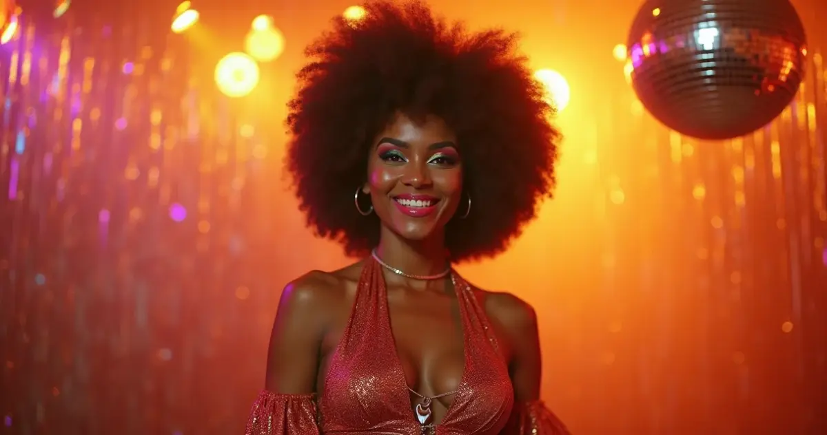 16 Ideias de Maquiagem e Cabelo Anos 70 para Festa: Escolha seu Estilo