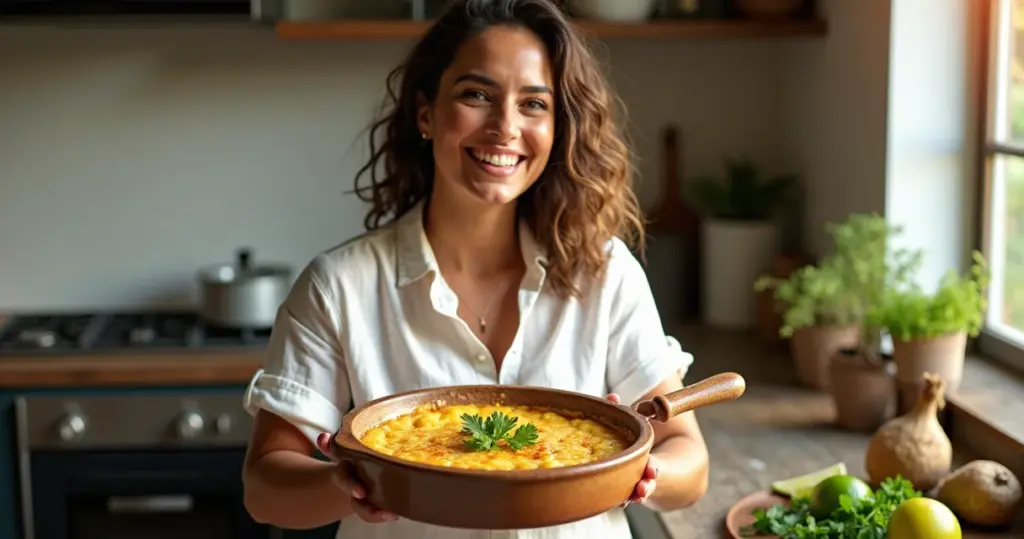 Melhores receitas saudáveis com macaxeira: Escondidinho cremoso em 45min