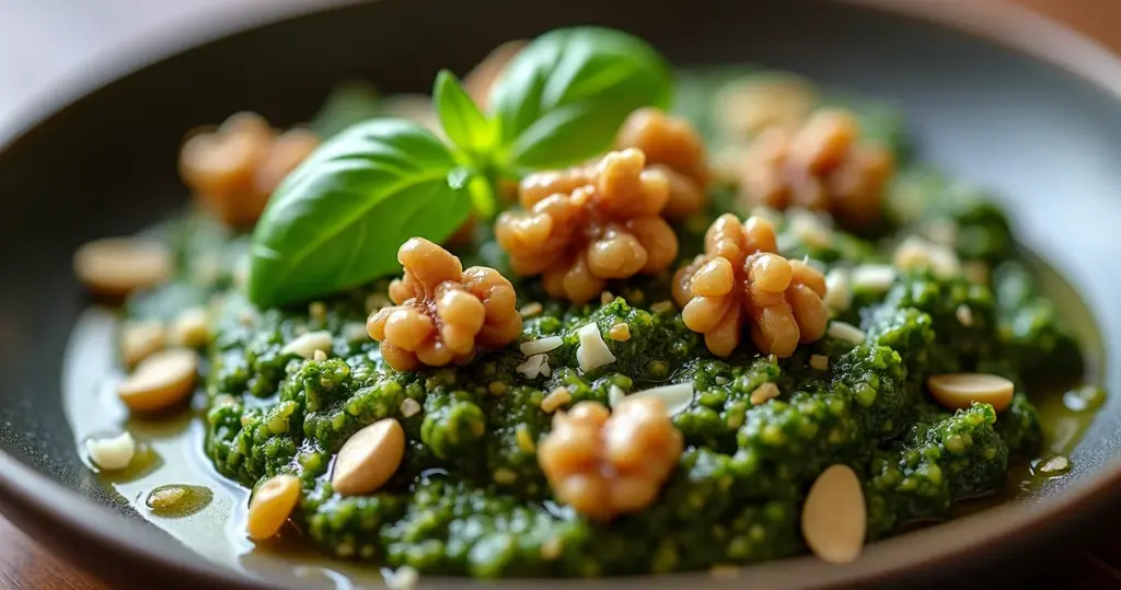 Molho Pesto Com Nozes: o segredo dos chefs revelado!