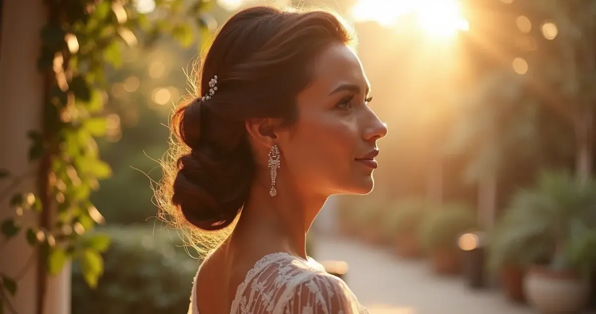 15 Ideias de Penteado Semi Preso ou Coque Baixo para Convidada Casamento