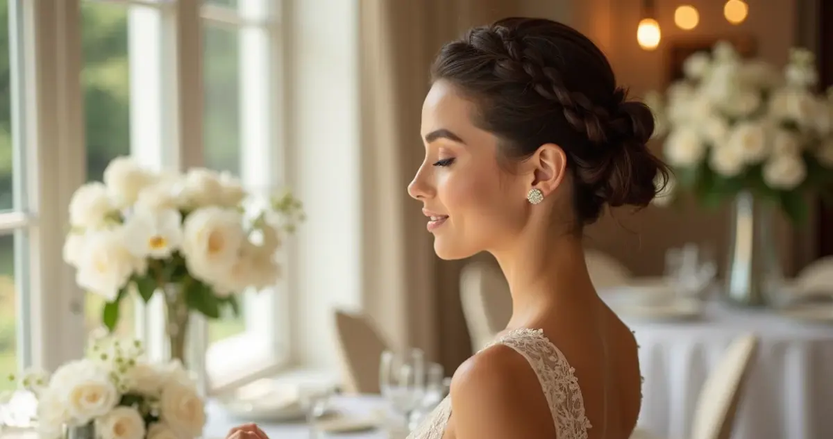 11 Ideias de Penteado Trança Lateral Embutida para Casamento Convidada Cabelo Curto