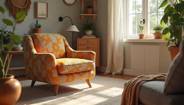 Poltronas Estampadas Para Sala: 7 modelos que transformam seu espaço! Poltronas Estampadas Para Sala: 7 modelos que transformam seu espaço!