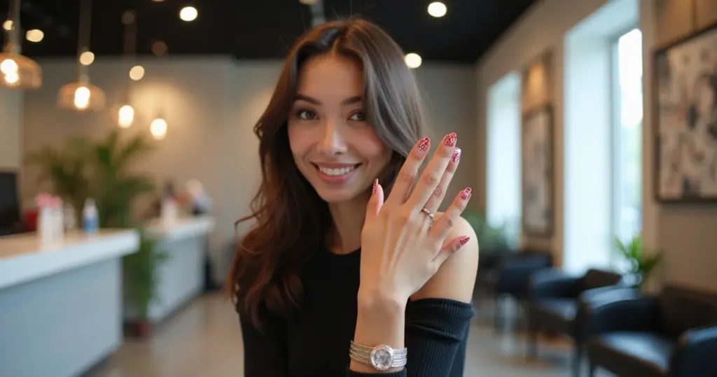 Preço unhas decoradas vermelho e branco salão: quanto vale seu visual em 2026?