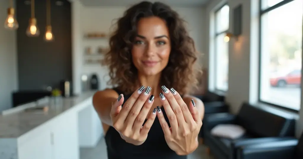 Quanto custa fazer unha gel preto e branco em 2026? Veja os valores reais