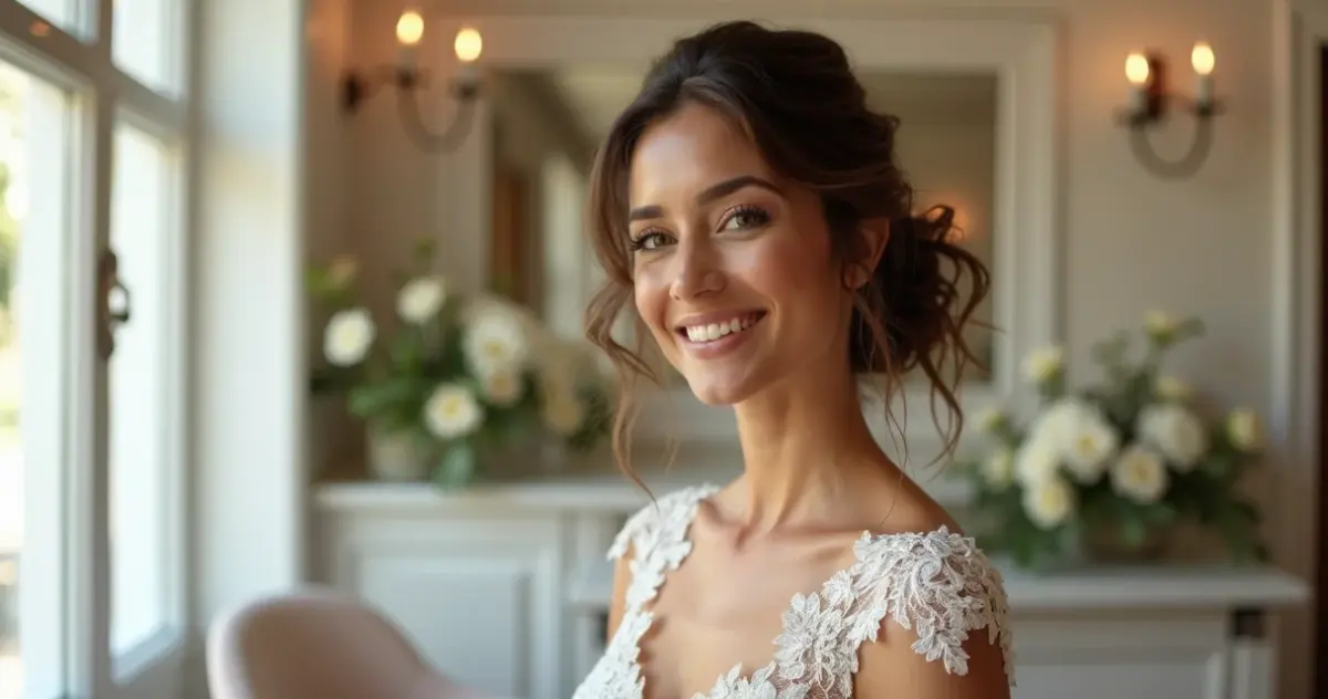 Quanto custa penteado de noiva para baixinhas? A estratégia que alonga sua silhueta
