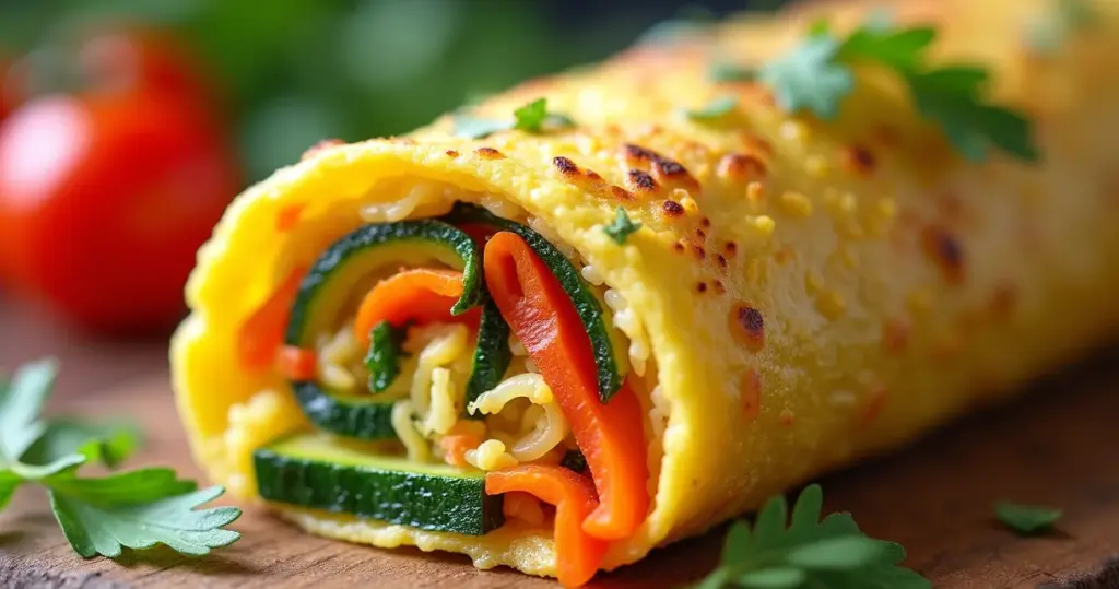 Rocambole De Legumes: o segredo para uma refeição leve e saborosa!