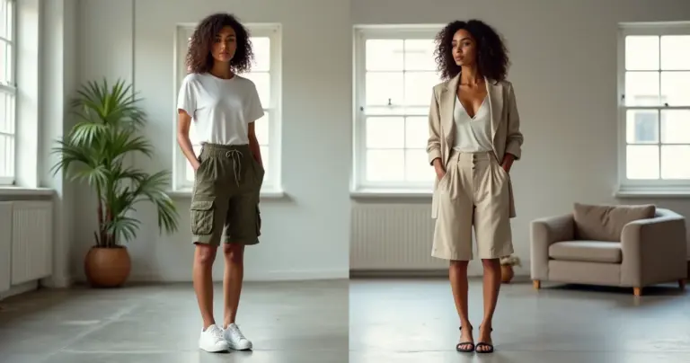 Shorts Cargo vs Alfaiataria: Qual Vale Mais a Pena no Seu Dia a Dia?
