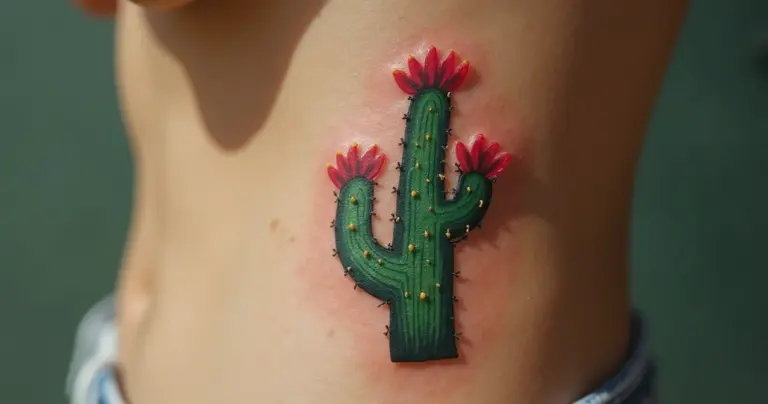 Tatuagem de Cacto: Símbolos de Força e Estilos Únicos