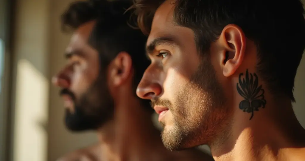 Tatuagem Na Frente Da Orelha Masculina: 7 Ideias que Vão Te Surpreender (2026) Tatuagem Na Frente Da Orelha Masculina: 7 Ideias que Vão Te Surpreender (2026)