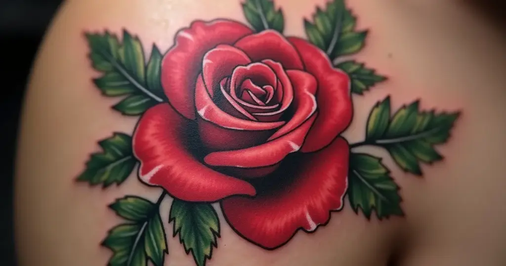 Tatuagem Rosas Vermelhas Significado: Amor, Paixão e Força