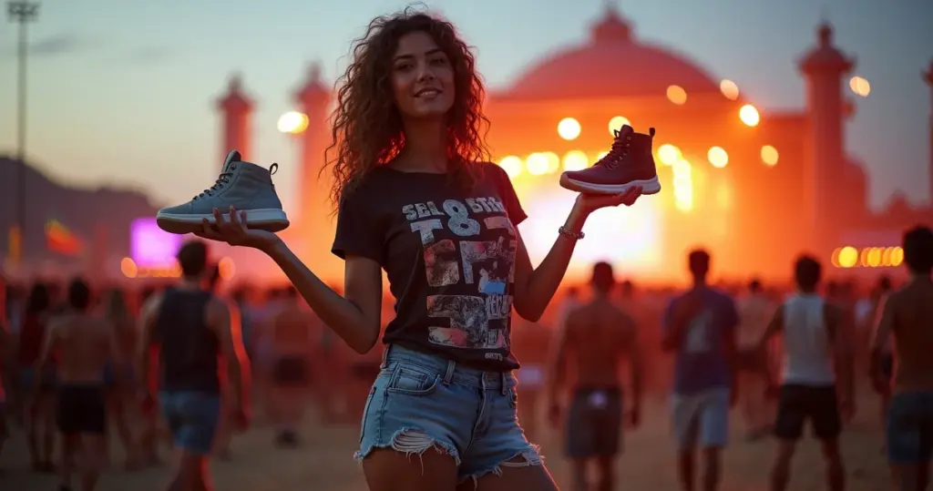 Tênis ou Coturno para Rock in Rio: Escolha Certa para 12h de Conforto Tênis ou Coturno para Rock in Rio: Escolha Certa para 12h de Conforto