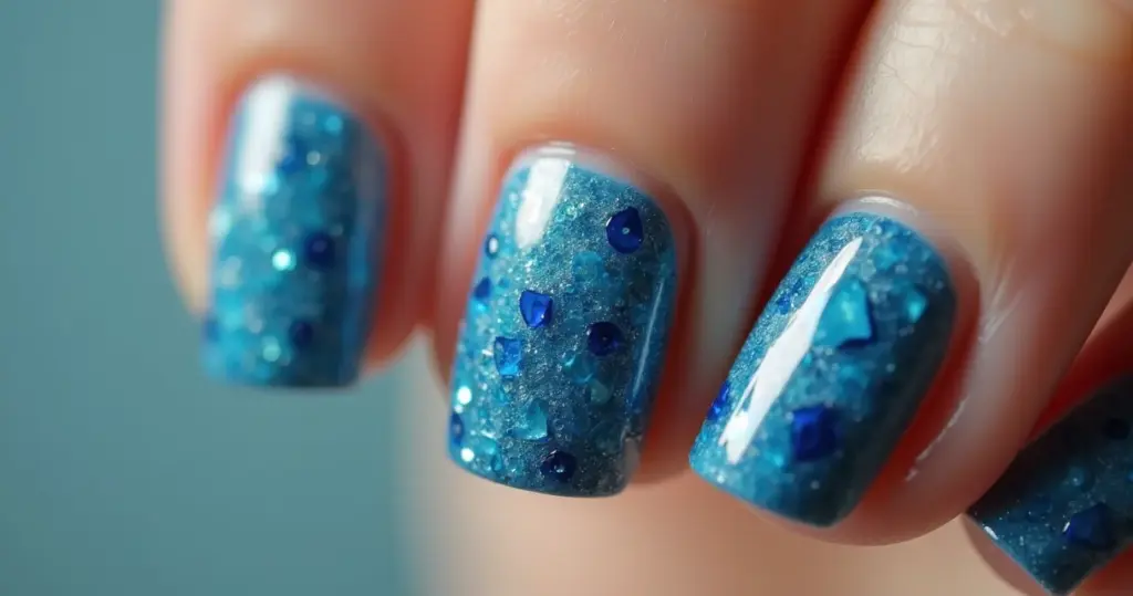 Unhas Decoradas Azuis 2016: 5 Estilos Que Bombam! Unhas Decoradas Azuis 2016: 5 Estilos Que Bombam!