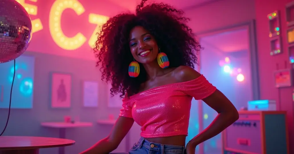 10 Ideias de Looks Anos 80 para Festas: Arrase com Estratégias Visuais