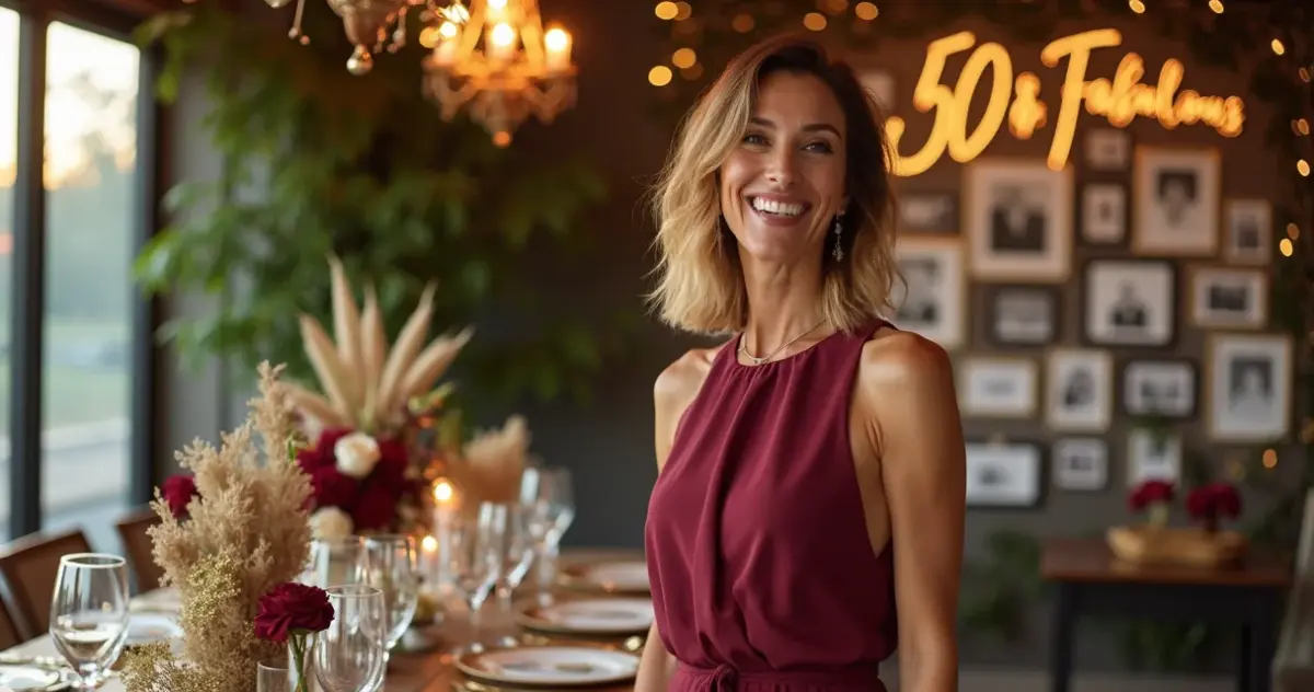 50 Ideias Criativas Decoração Aniversário 50 Anos: Festa que Conta Sua História