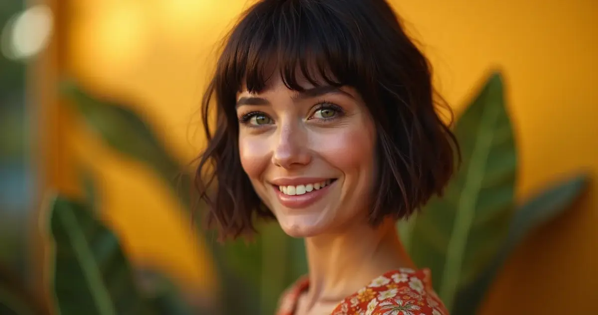18 Ideias de Cabelo Curto Feminino com Franja que Rejuvenescem seu Rosto