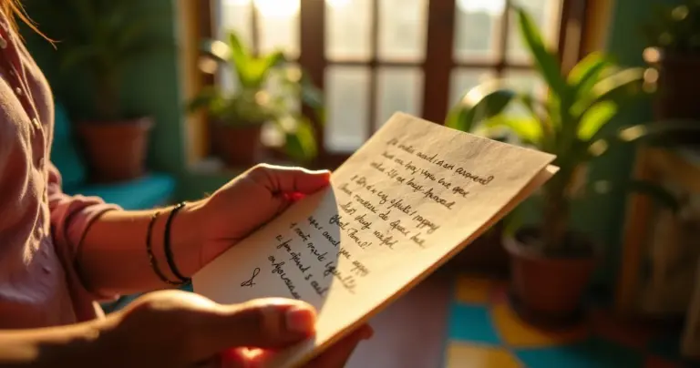 Carta para o Dia das Mães: O Detalhe Que Faz Ela Chorar