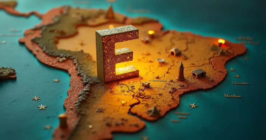 Cidade brasileira com a letra E que vale R$ 2 milhões em arte Cidade brasileira com a letra E que vale R$ 2 milhões em arte