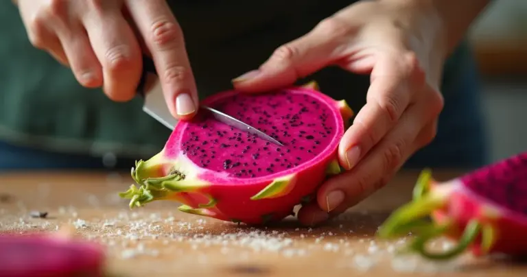 Como descascar pitaya em 45 segundos sem virar meleca