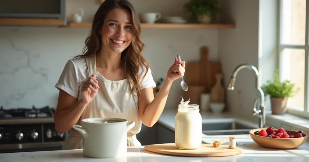 Como Fazer Iogurte Natural Mais Cremoso que o do Mercado