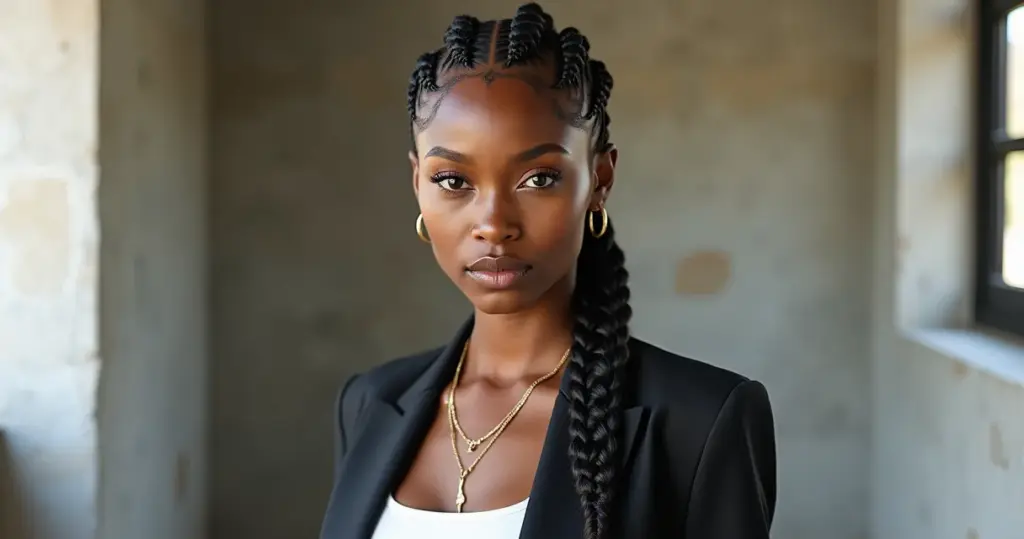 Como fazer trança nagô com desenhos geométricos: técnica stitch revelada Como fazer trança nagô com desenhos geométricos: técnica stitch revelada