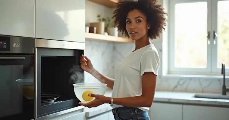 Como limpar microondas em 2 minutos com truque do vapor