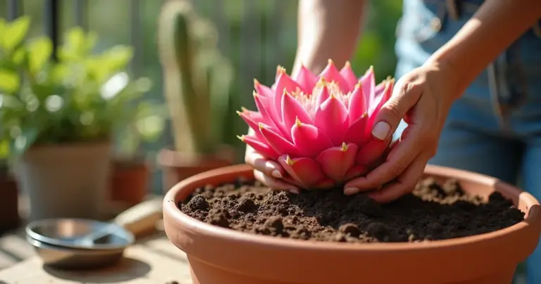 Como plantar pitaya em vaso e colher frutos em 1 ano, mesmo sem quintal
