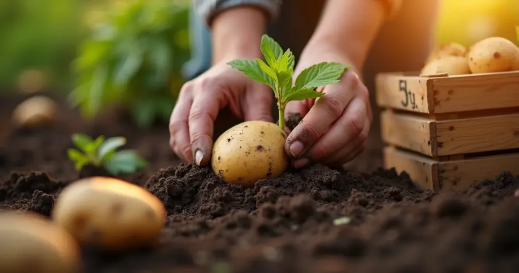 Como Se Planta Batata e Colhe 5kg sem Errar o Corte