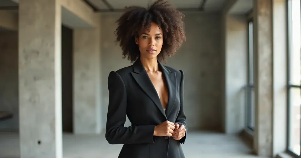 Como usar ombreiras anos 80 em blazers modernos para equilibrar sua silhueta